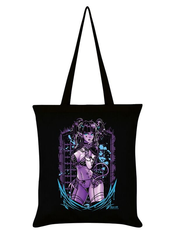 Requiem Collective - Gothic Stofftasche - Blair - schwarz von Requiem Collective