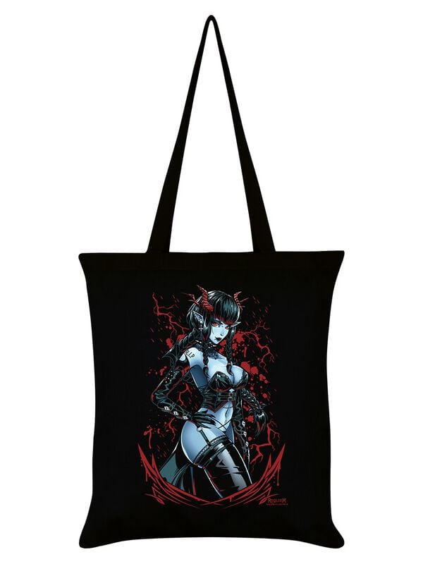 Requiem Collective Ruby Stofftasche schwarz Requiem Collective Ruby Stofftasche schwarz von Requiem Collective