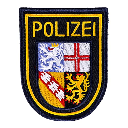 RescPol Abzeichen Polizei Saarland blau von RescPol