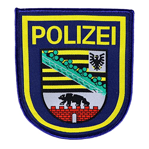 RescPol Abzeichen Polizei Sachsen-Anhalt blau von RescPol