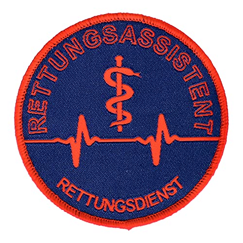 RescPol Aufnäher Rettungdienst - Rettungsassistent - gewebt von RescPol