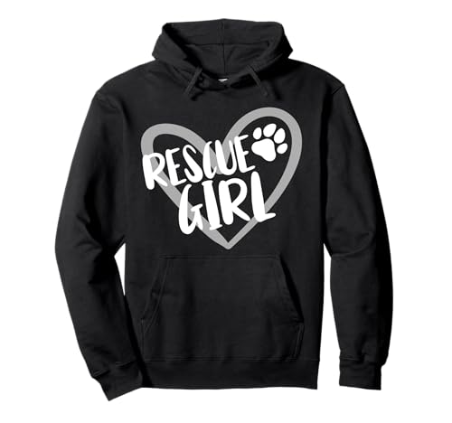 Rescue Girl Heart Lustiger Rettungshundeliebhaber Pullover Hoodie Rescue Girl Heart Lustiger Rettungshundeliebhaber Pullover Hoodie von Rescue Dog Lover Apparel