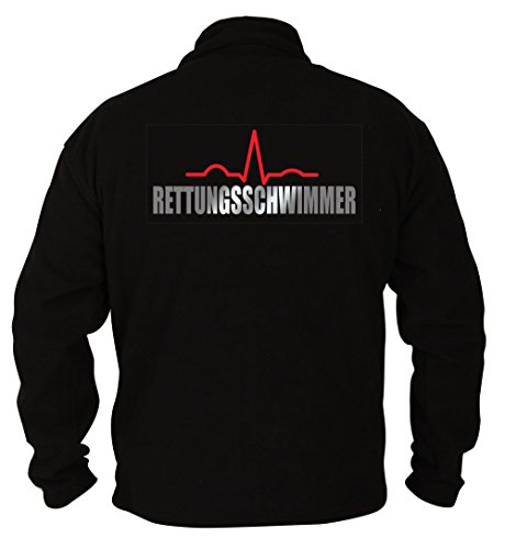 Rescue Point Rettungsschwimmer Herren Fleece Sweatshirt PRETTER3 (L) von Rescue Point