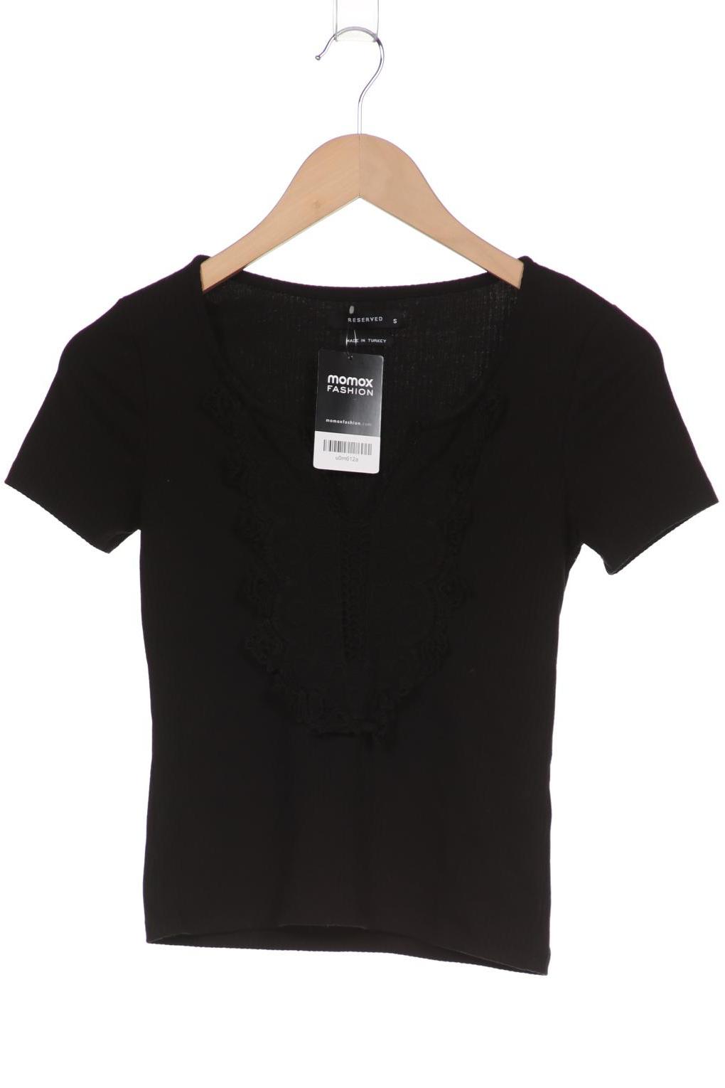 Reserved Damen T-Shirt, schwarz von Reserved