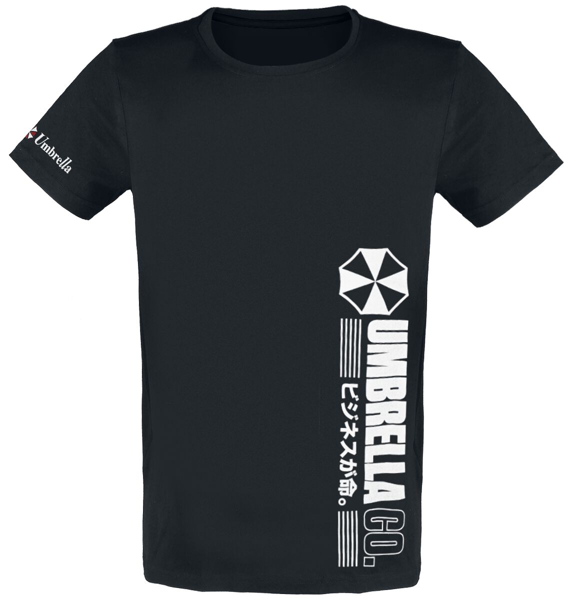 Resident Evil - Gaming T-Shirt - Umbrella Co. - S bis XXL - für Männer - Größe S - schwarz von Resident Evil