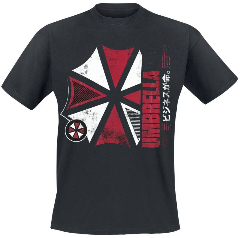 Resident Evil - Gaming T-Shirt - Umbrella Co. - S bis XXL - für Männer - Größe XXL - schwarz von Resident Evil