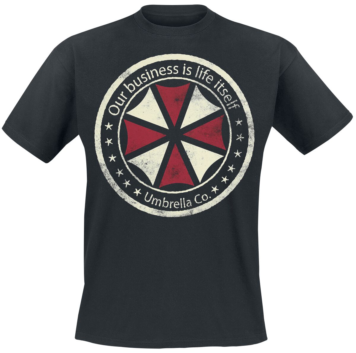 Resident Evil Umbrella Co. - Our Business Is Life Itself T-Shirt schwarz in M von Resident Evil