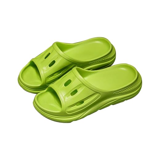Resin90s Badeschuhe Herren Damen Hausschuhe Badeschuhe Mit Fussbett Eva Weiche Badeschuhe rutschfest Hausschuhe Pool Slide Mit Muster Pantoletten Badeschlappen von ReSin90s