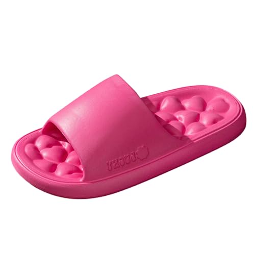 Resin90s Badeschuhe Herren Damen Hausschuhe Wolkenschuhe rutschfeste Hausschuhe Eva Badeschuhe Hauslatschen Strandschuhe Uni Mit Seitlichem Streifen an Der Sohle Badeschlappen von Resin90s