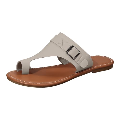 Resin90s Damen Zehentrenner Sommer Flip Flops Leicht Badelatschen Bequeme Anpassungsfähige Thong Sandale Mode Strandschuhe Duschlatschen Sommer Strand String Sandale Outdoor Sommerschuhe von ReSin90s