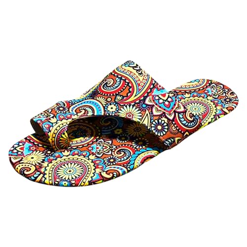 Sandalen Damen Sommer Bequem Flip-Flops Offene Zehentrenner Sandalen Orthopädische Frauen Pantoletten Hausschuhe Strandsandalen Freizeitschuhe Sommerschuhe von ReSin90s