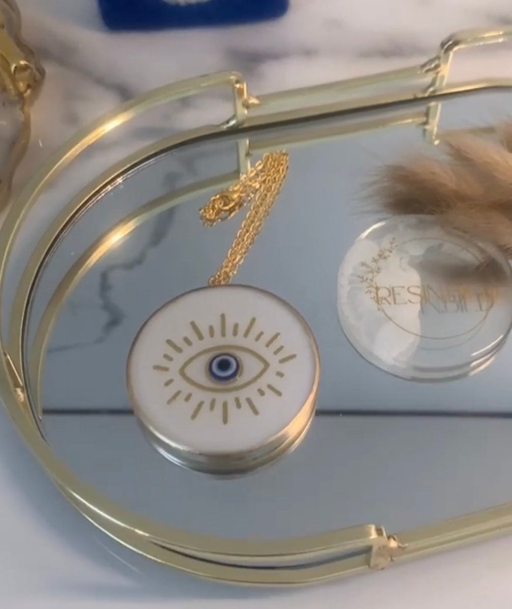 Autorückspiegelanhänger Evil Eye Autorückspiegelanhänger Evil Eye von Resinbild