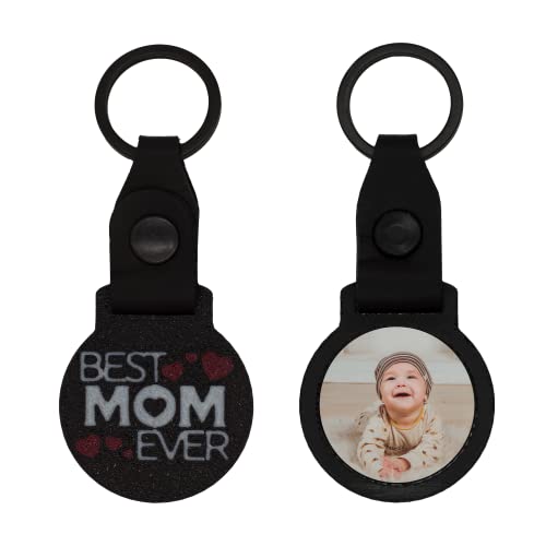 Beste Mama Foto Schlüsselanhänger personalisierbar mit Wunschfoto Wunschbild als Geschenk Geschenkidee von Reskey