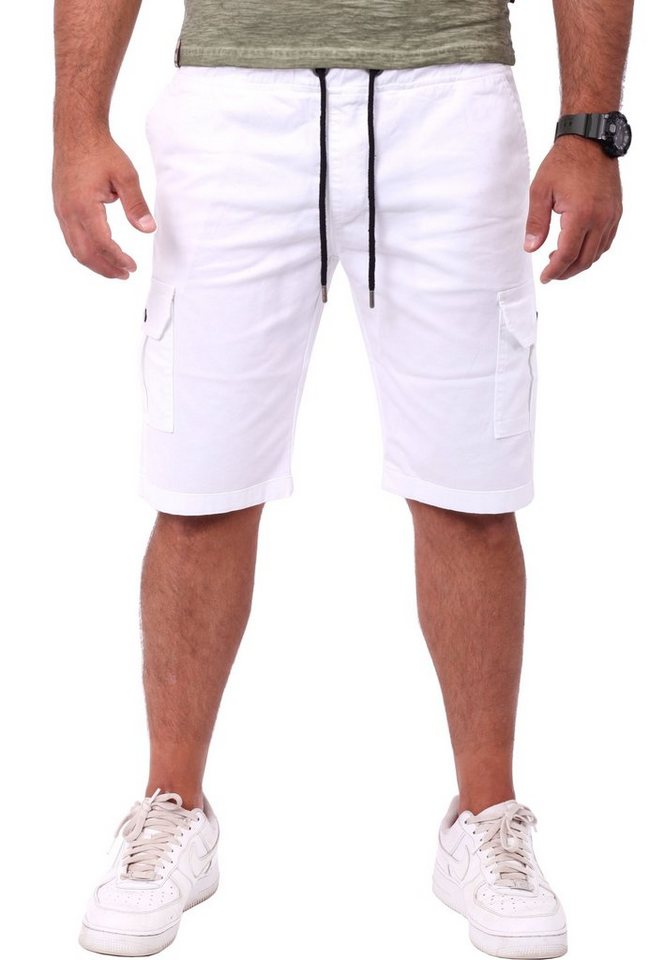 Reslad Cargoshorts Reslad Cargoshorts Herren Kurz Chinohose Freizeithose Chino Cargo-Hose (1-tlg) bequeme Cargo Shorts Herren Hose kurze Hose mit Seitentaschen von Reslad