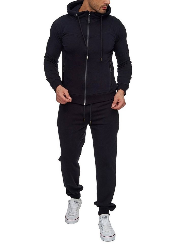 Reslad Jogginganzug Reslad Jogginganzug Herren Sweat Sportanzug Jogginghose + Oberteil, Sweatjacke + Jogginghose Trainingsanzug SET von Reslad