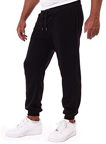 Reslad Jogginghose Herren Trainingshose Männer Sporthose Sweatpants Jogger Pants Freizeithose für Gym & Fitness RS-5060 (2XL, Schwarz) von Reslad