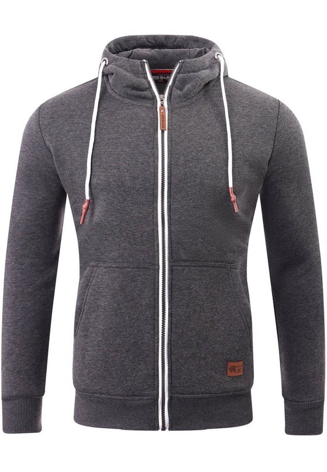 Reslad Sweatjacke Reslad Sweatjacke Zipper RS-1006 (1-tlg) Winter-Pullover Kapuzenpullover Sweater Hoodie Pulli Sweatshirt von Reslad