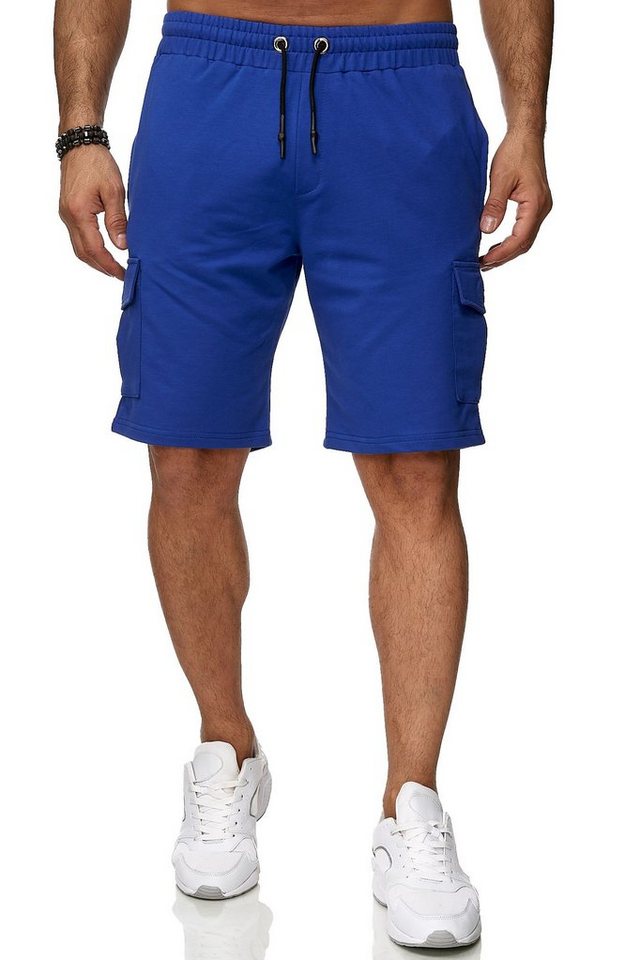 Reslad Sweatshorts Reslad Kurze Hose Herren Cargo Bermuda Shorts Jogginghose Sport-Hose (1-tlg) Sweatshorts Jogginghose mit Cargo-Taschen von Reslad