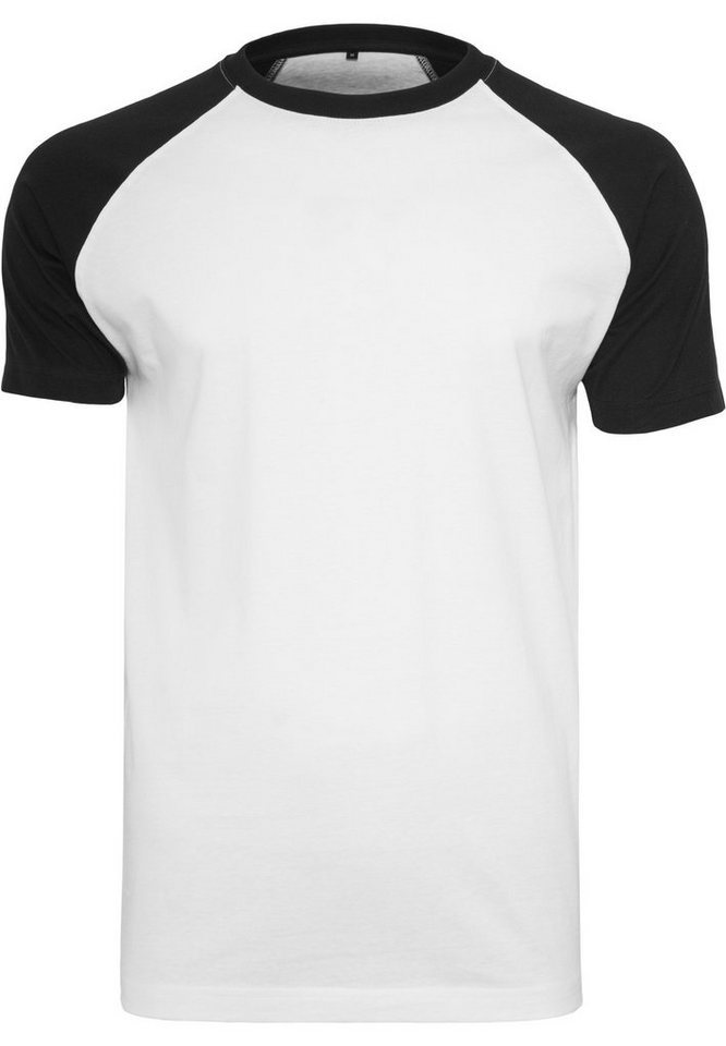 Reslad T-Shirt Reslad Herren T-Shirt lässigen Raglan-Ärmel Regular Fit Rundhals-Ausch (1-tlg) Rundhalsshirt mit Raglan-Ärmel von Reslad