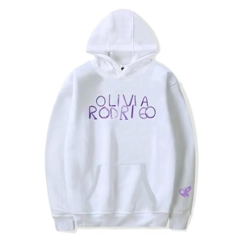 Hoodies Olivia Rodrigo Guts Pullover Schmetterling Hoodie Für Damen Herren Sweatshirt Pullover XS-3XL-Black||XS von Respeto