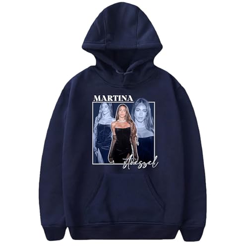 Respeto Tini Stoessel Hoodies Sweatshirt Tini Tour Merch Pop Graphics Print Tini Stoessel Unisex Trend Casual Street Kleidung XS-3XL-Black||XS von Respeto