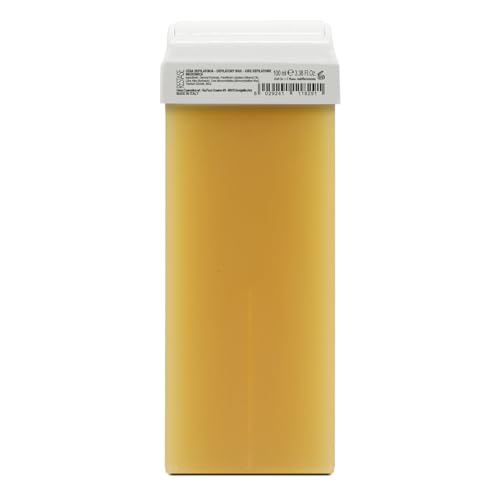 RESTASE | Lipidlösliche Haarentfernungswachsrolle mit Micromica, für empfindliche Haut und kurzes, schwieriges Haar, 100 ml, hergestellt in Italien von RESTASE