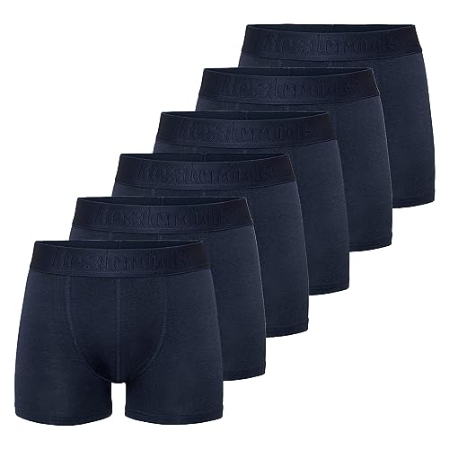 Resteröds - Bamboo - Short/Pant - 6er Pack (L Navy) von Resteröds