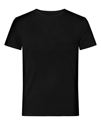 Resteröds Bamboo T-Shirts 4er Pack Black 2XL von Resteröds
