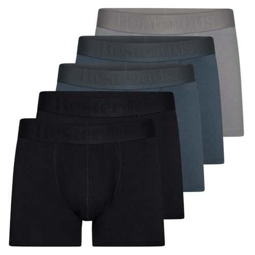 Resteröds - Gunnar - Retro Short/Pant - 5er Pack (S Blau) von Resteröds