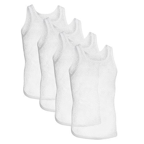 Resteröds Mesh Tank Tops 2er Pack White 2XL Resteröds Mesh Tank Tops 2er Pack White 2XL von Resteröds