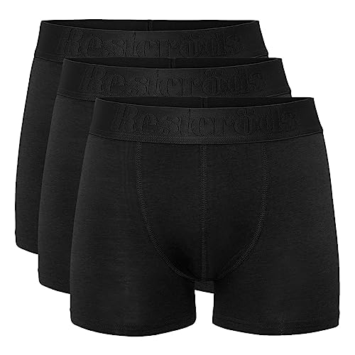 Resteröds - Organic Cotton - Retro Short/Pant - 3er Pack (L Schwarz) von Resteröds
