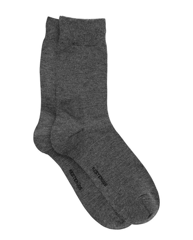 Resteröds Socken 5er Pack Bamboo Socks (Vorteilspack, 5 Paar) mit eingesticktem Logo von Resteröds