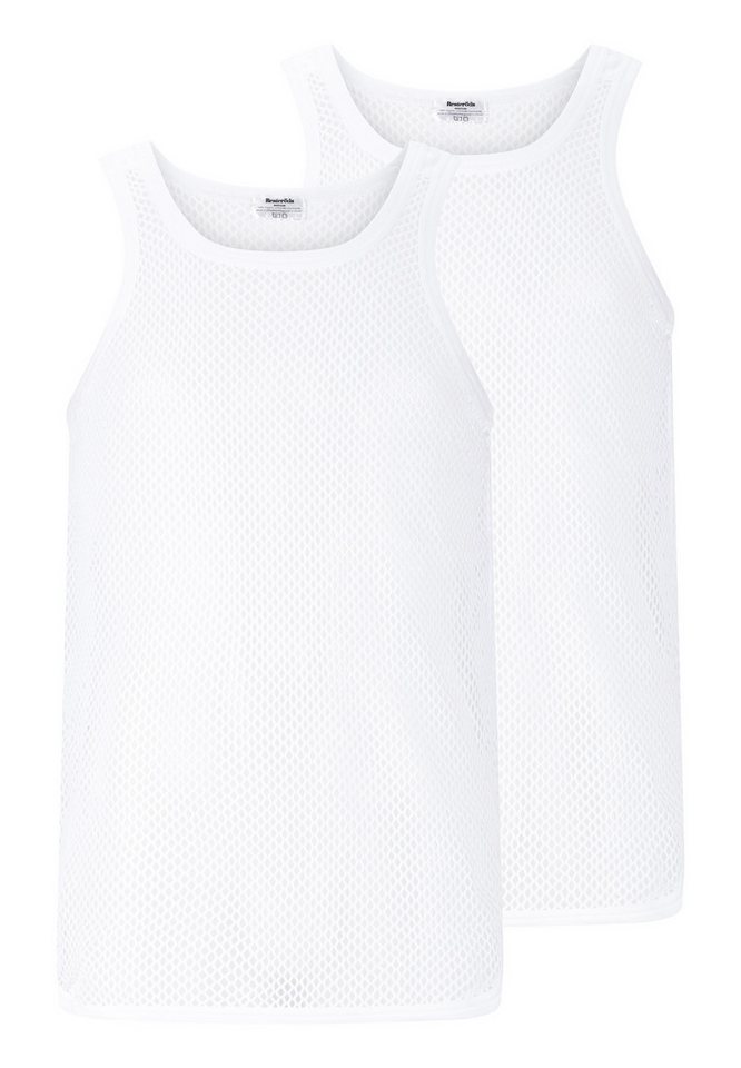 Resteröds Unterhemd 2er Pack Organic Cotton (Spar-Set, 2-St) Unterhemd / Tanktop - Baumwolle - Luftige Mesh-Struktur von Resteröds