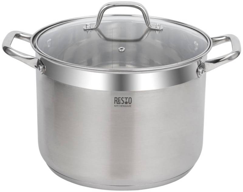 RESTO Kitchenware Kochtopf "Libra, Topf energiesparend und spülmaschinenfest" 2 Stk. tlg. Edelstahl 18/10 von Resto Kitchenware