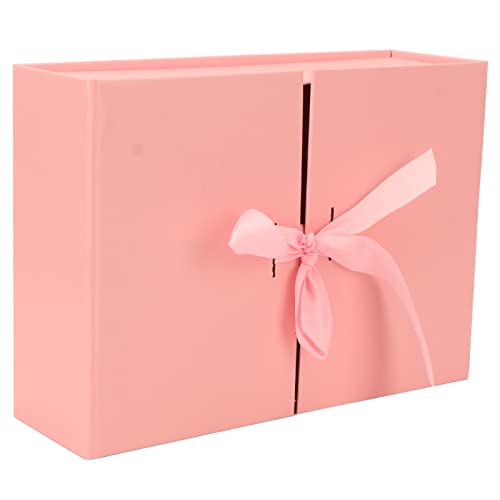 Restokki Doppel -Tür -Geschenkbox Bug Design wiederverwendbares externes 26x19x8cm Papiermaterial Dekorative Klappverpackung Geschenkbox für Schmuckaufbewahrung und saisonale (Rosa) von Restokki