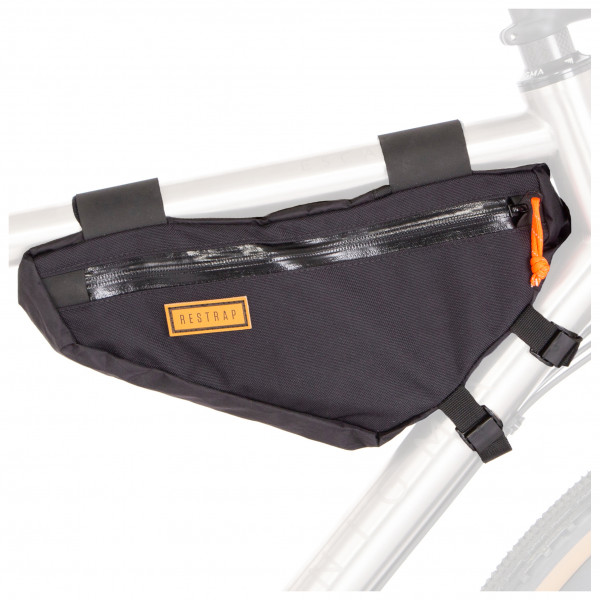 Restrap - Frame Bag Small - Fahrradtasche Gr 2,5 l grau von Restrap