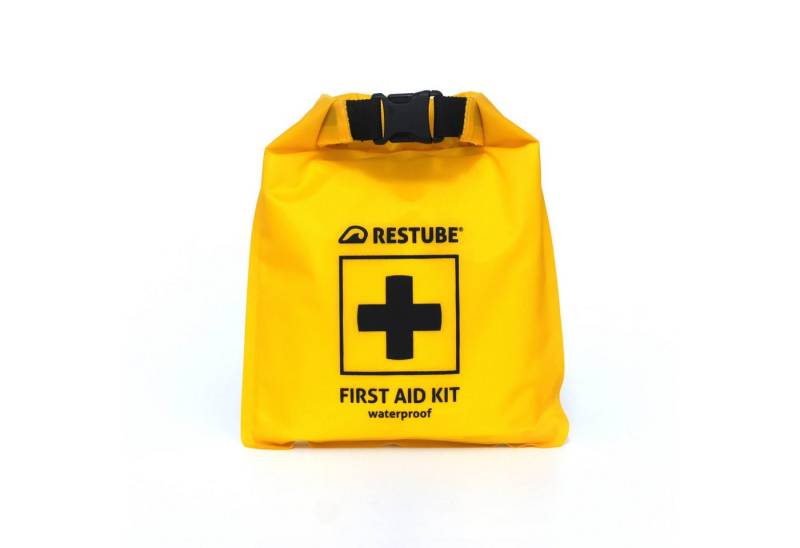 Restube Erste-Hilfe-Set Erste Hilfe Set, (31 St), 31-teilig, klein, kompakt & robust, wasserdicht mit Roll-Top, PVC Frei von Restube
