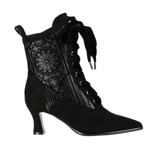 Restyle Clothing - Sanctorium - Winklepicker Klassische Gothic-Schuhe Vampir-Stiefel Vampir-Stiefel Antiquity Vibes, Schwarz , 40 EU Restyle Clothing - Sanctorium - Winklepicker Klassische Gothic-Schuhe Vampir-Stiefel Vampir-Stiefel Antiquity Vibes, Schwarz , 40 EU von Restyle Clothing