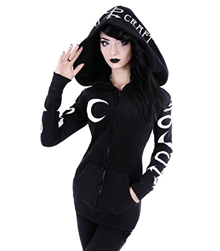 Restyle - Symbol Hoodie - für Frauen Gothic Altar Kapuze (Small) von Restyle Clothing