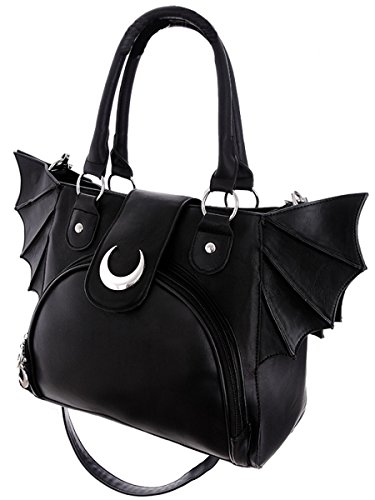 Restyle Dark Dreams Gothic EMO Nugoth Tasche Fledermaus Mond Fledermausflügel von Restyle