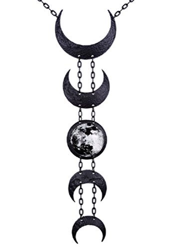 Restyle Lunar Moon Occult Anhänger Halskette von Restyle