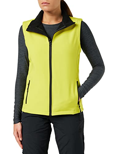 Result Core Damen Softshell-Weste, bedruckbar (M) (Gelb/Schwarz) von Result