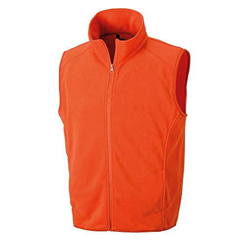 Result Core Mens Micro Vlies Weste (3XL) (Orange) von Result