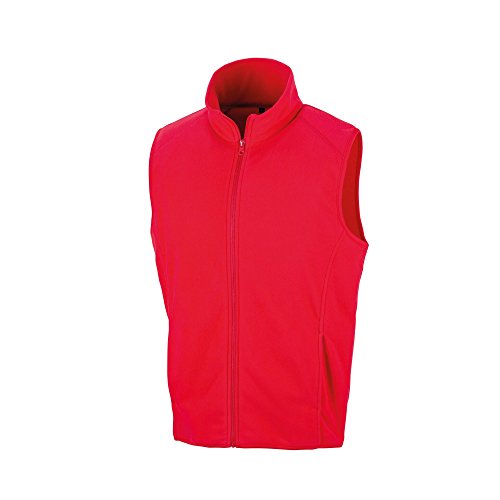 Result Core Mens Micro Vlies Weste (XL) (Rot) von Result