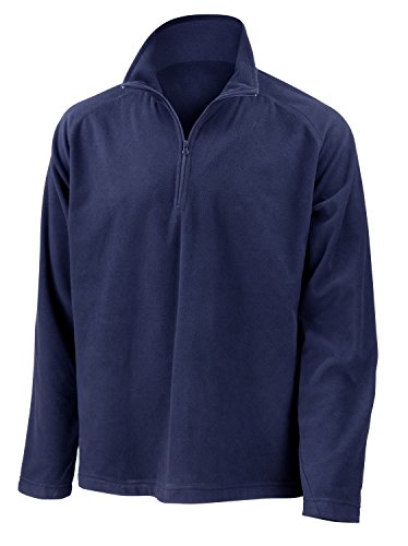 Result Core RT112X Micron Fleece - Fleece Pullover Fleecepullover antipilling, Farbe:Navy;Größen:XL von Result