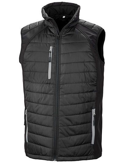 Result Genuine Recycled Atmungsaktive Wasserabweisende Weste Bodywarmer bis Gr. 4XL Wattiert von Result Genuine Recycled
