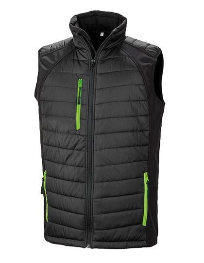 Result Genuine Recycled Atmungsaktive Wasserabweisende Weste Bodywarmer bis Gr. 4XL Wattiert von Result Genuine Recycled