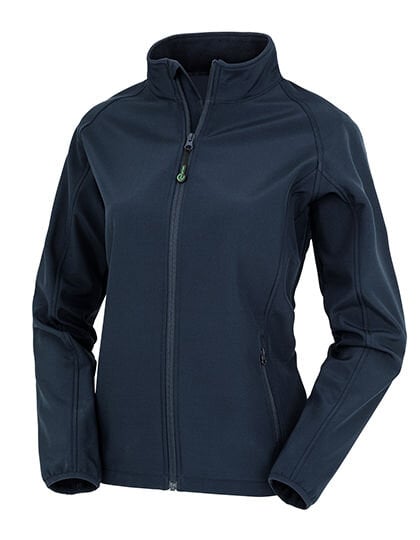 Result Genuine Recycled Damen Women Atmungsaktive Softshell - Jacke mit Stehkragen bis Gr. 2XL von Result Genuine Recycled