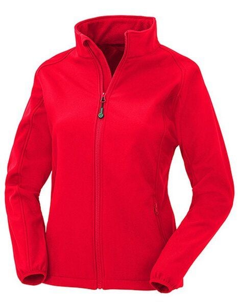 Result Genuine Recycled Damen Women Atmungsaktive Softshell - Jacke mit Stehkragen bis Gr. 2XL von Result Genuine Recycled