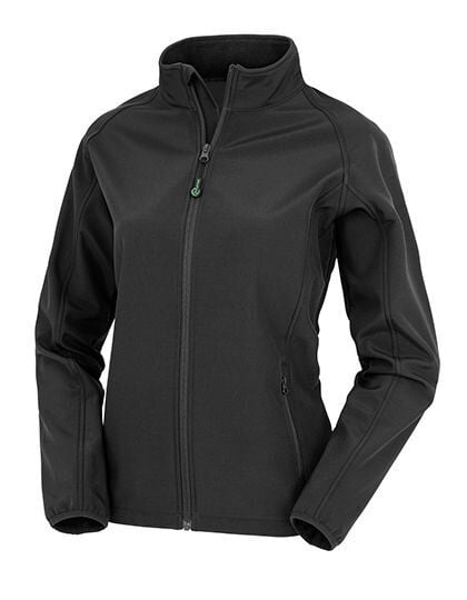 Result Genuine Recycled Damen Women Atmungsaktive Softshell - Jacke mit Stehkragen bis Gr. 2XL von Result Genuine Recycled